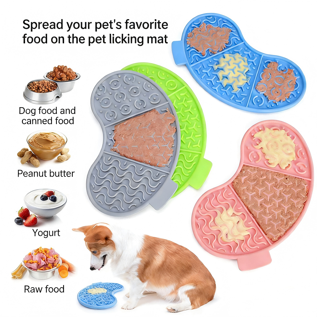 3-Zone Calming Lick Mat
