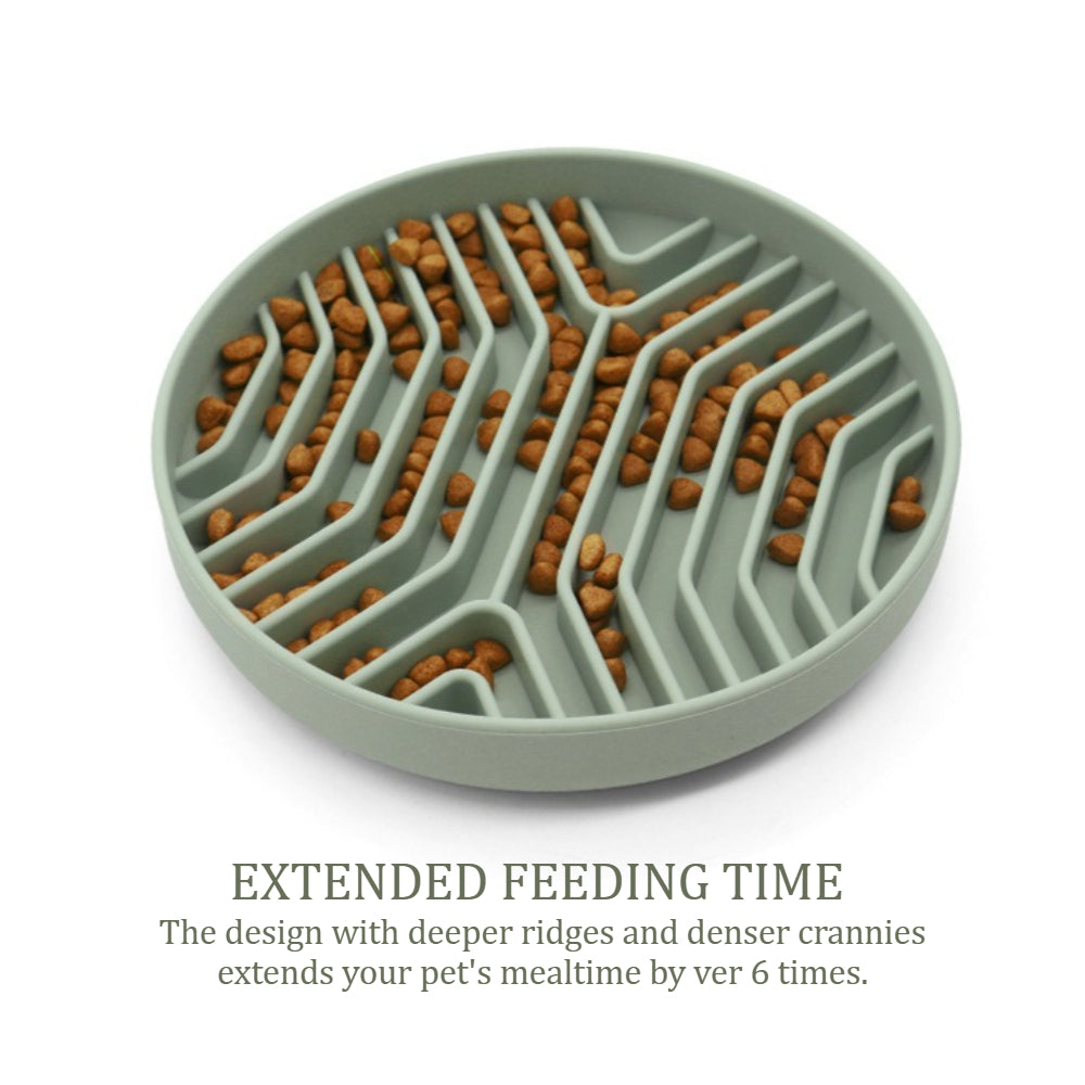 Slow Feeder Puzzle Bowl