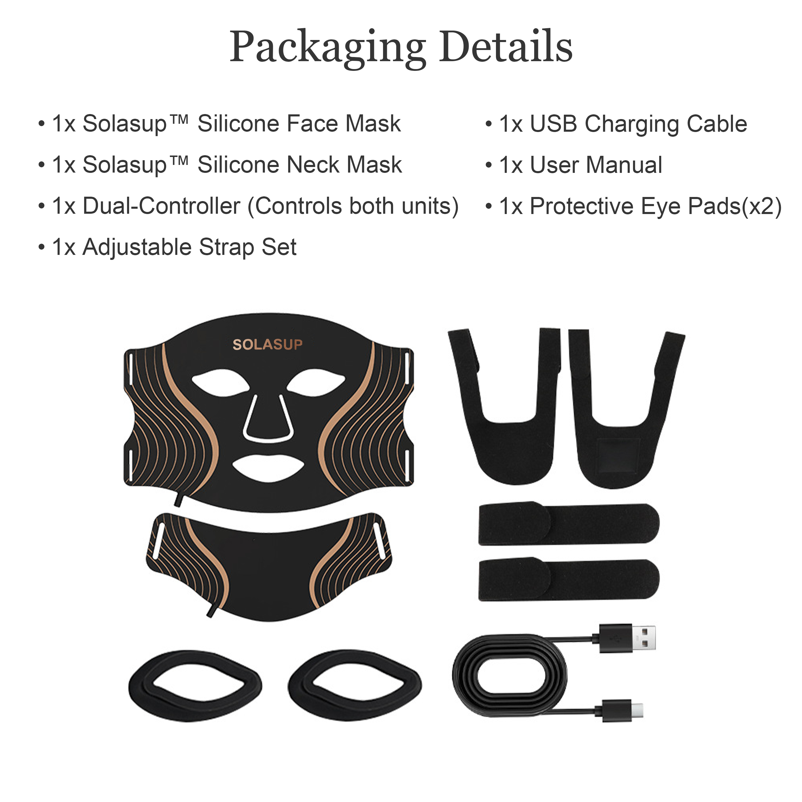 Solasup™ Total-Renewal Face & Neck LED Mask (309 LEDs)